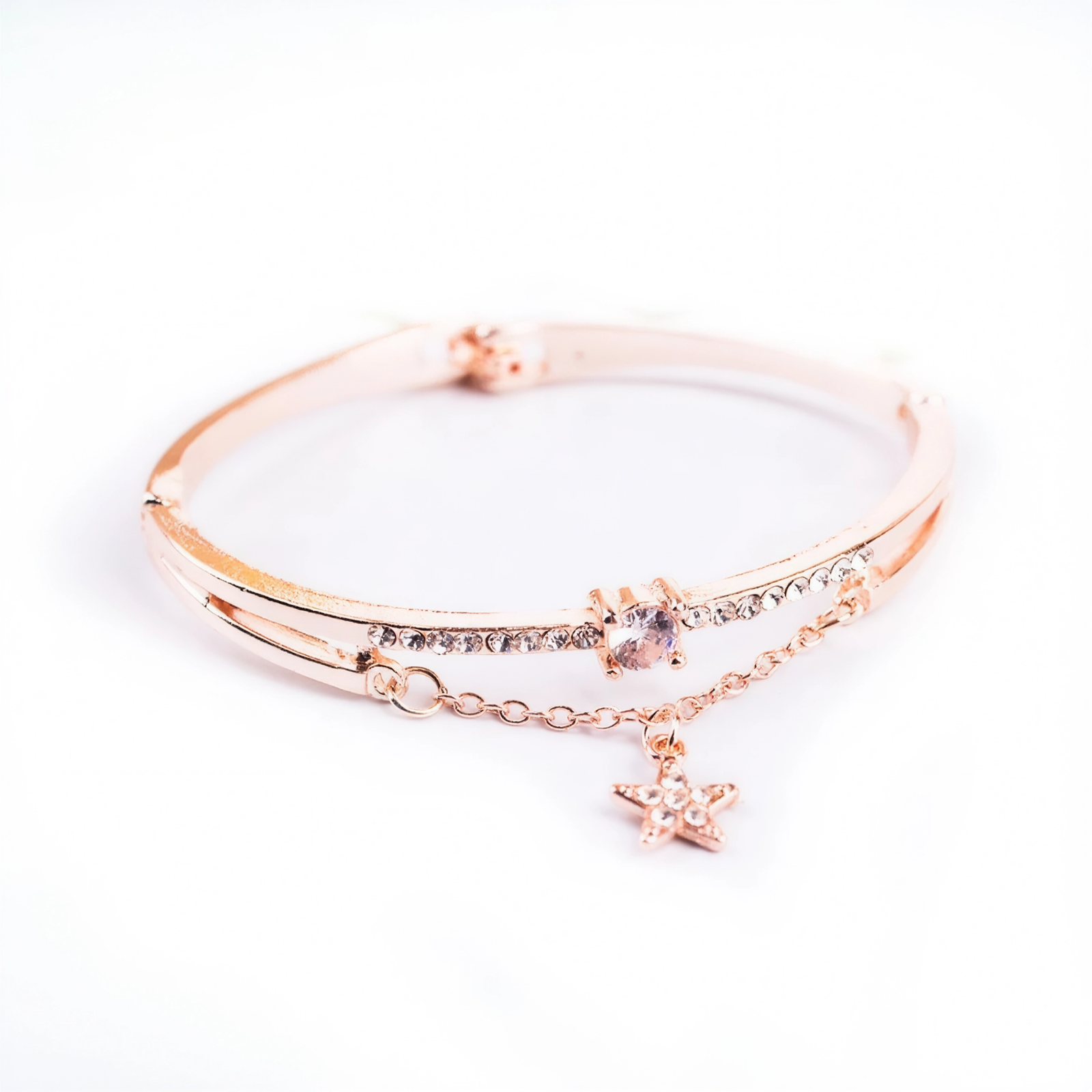 Conjunto reloj de lujo con cielo estrellado para mujer - Imagen 4