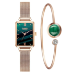 Set reloj quarzo pulsera para mujeres - Image 2