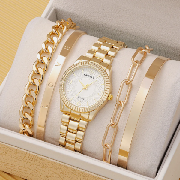 Conjunto de reloj pequeño para damas