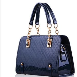 Bolso de diseñador de lujo felpa charol