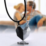 Collar Magnético de Corazón para Parejas – Joyería Unisex Regalo Amor - Image 2