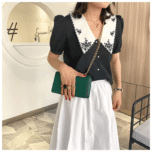 Bolso de mano con cadena para hombro - Image 2
