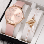 Set para mujeres de relojes + una pulsera de perlas - Image 3