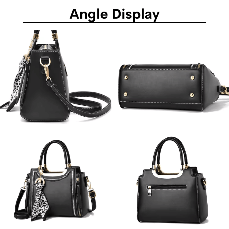 Bolsos de lujo hombro , bufanda leopardo - Imagen 4