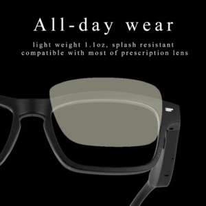 Gafas inteligentes  inalámbricas Lente UV anti-azul Reproductor de música Bluetooth - Image 6