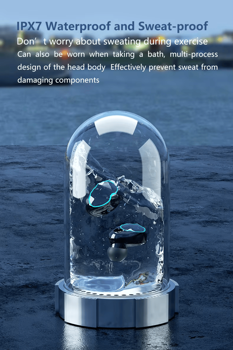 TWS Auricular Control táctil Estéreo Deporte, profesional - Imagen 6