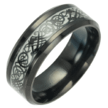 Anillo de acero inoxidable Anillo luminoso para hombre - Image 5