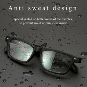 Gafas inteligentes  inalámbricas Lente UV anti-azul Reproductor de música Bluetooth - Image 4
