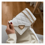 Bolso pequeño de mano de cuero de las mujeres - Image 3