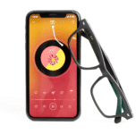 Gafas inteligentes  inalámbricas Lente UV anti-azul Reproductor de música Bluetooth