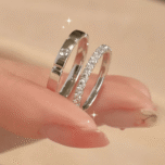 Anillo de joyería de plata 925 compromiso - Image 2