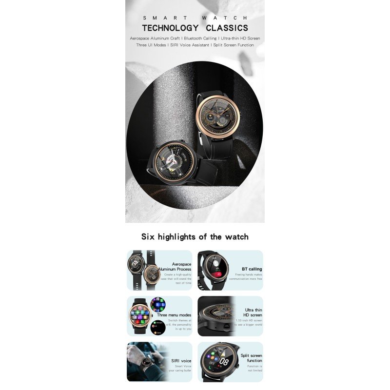 A60M Smartwatch para mujeres - Imagen 3