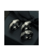 Anillo de acero inoxidable Anillo luminoso para hombre - Image 3