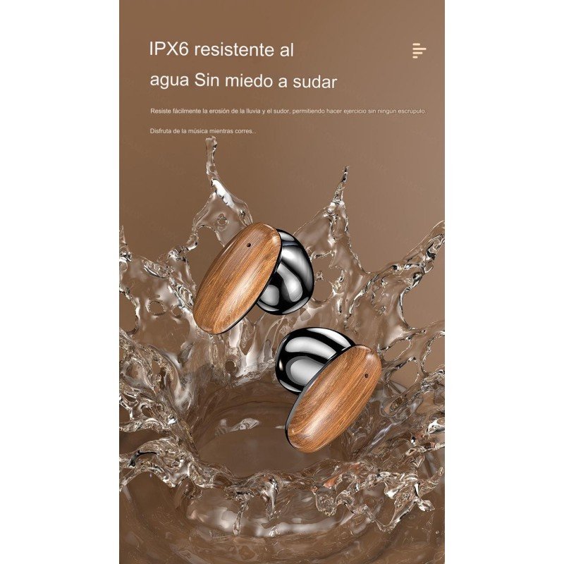 Auriculares únicos para juegos M35 impermeables IPX6 resistentes al sudor auriculares inalámbricos - Imagen 4