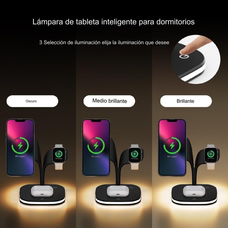 Cargador inalámbrico 5 en 1 - Imagen 4