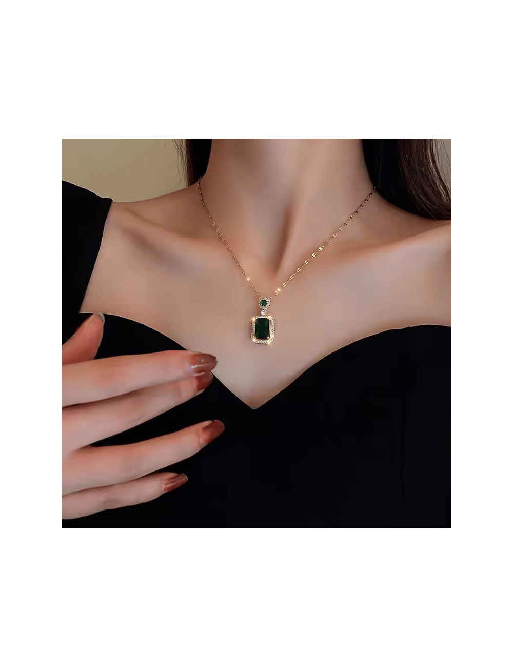 Colgantes de Calcedonia para mujer - Imagen 2