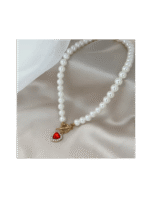 collar-retro-de-cristal-rojo-corazon-colgante-2