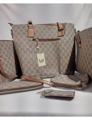 Conjunto de bolsos de mano para mujer, diseño de lujo - Imagen 2