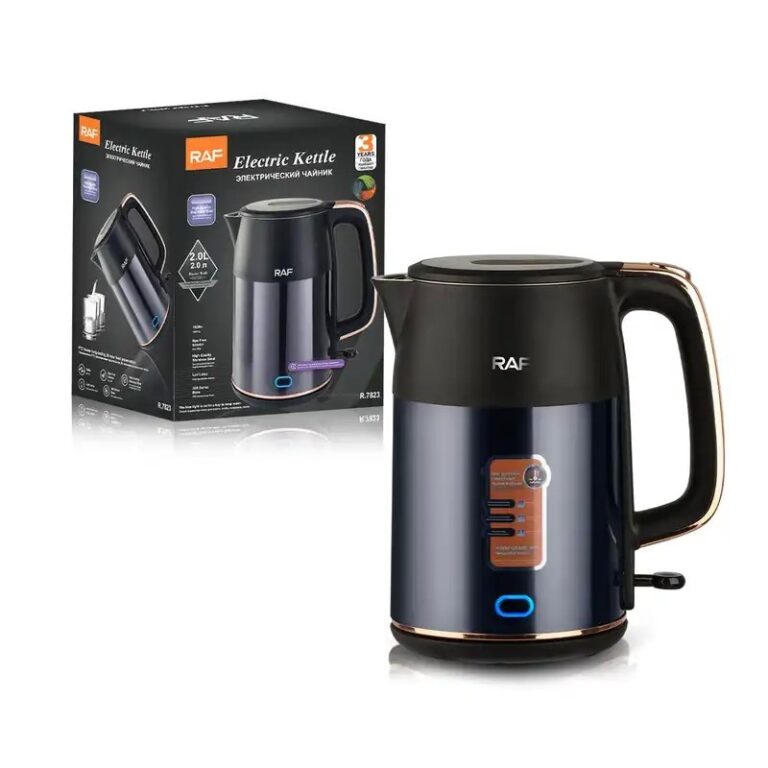 Hervidor Eléctrico Acero Inoxidable 2L — interior 304 doble pared con apagado automático Ecuador MYSTOREC