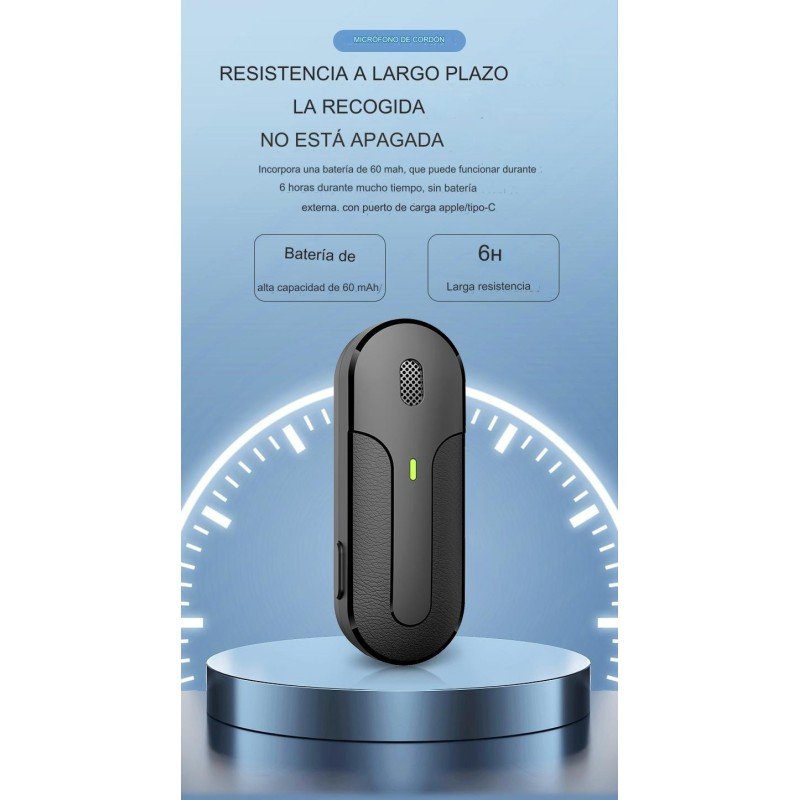 Micrófono Mini inalámbrico portátil - Imagen 2