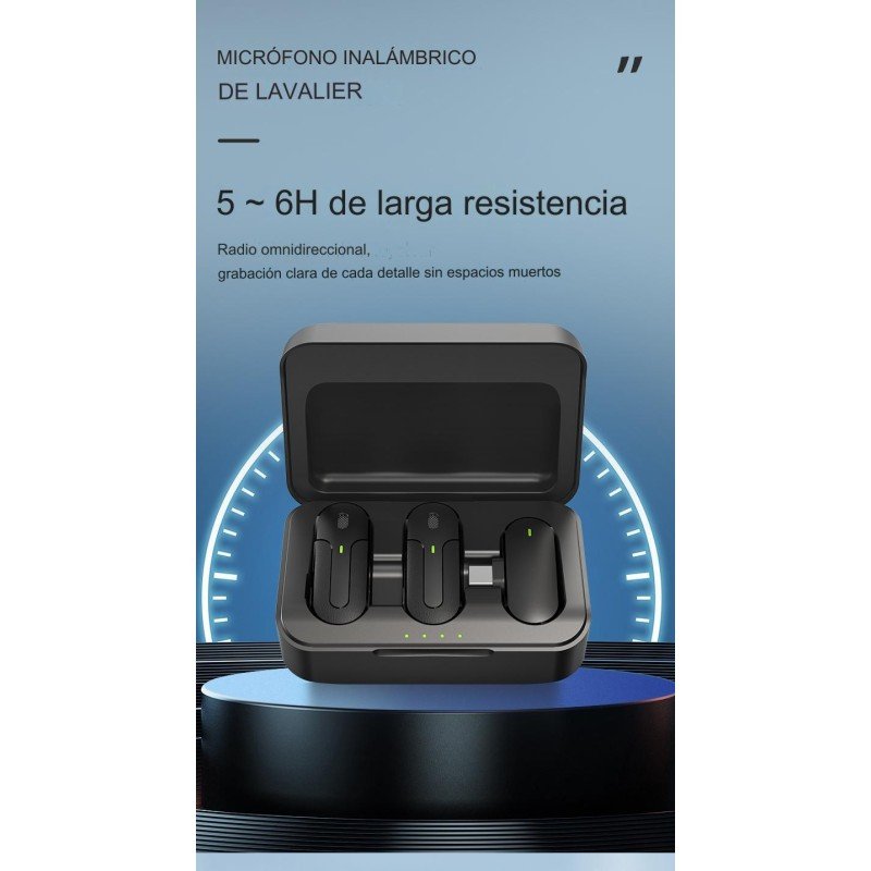 Micrófono Mini inalámbrico portátil - Imagen 4