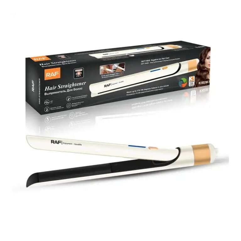 plancha de pelo con grado de temperatura multiple con cuerda giratoria de 360