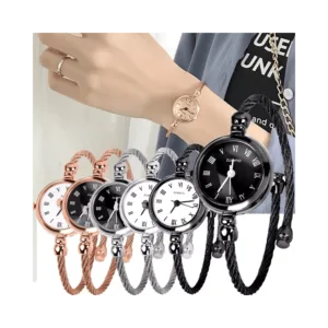 Pulsera reloj de Quarzo acero inoxidable