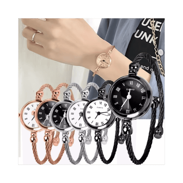 Pulsera reloj de Quarzo acero inoxidable