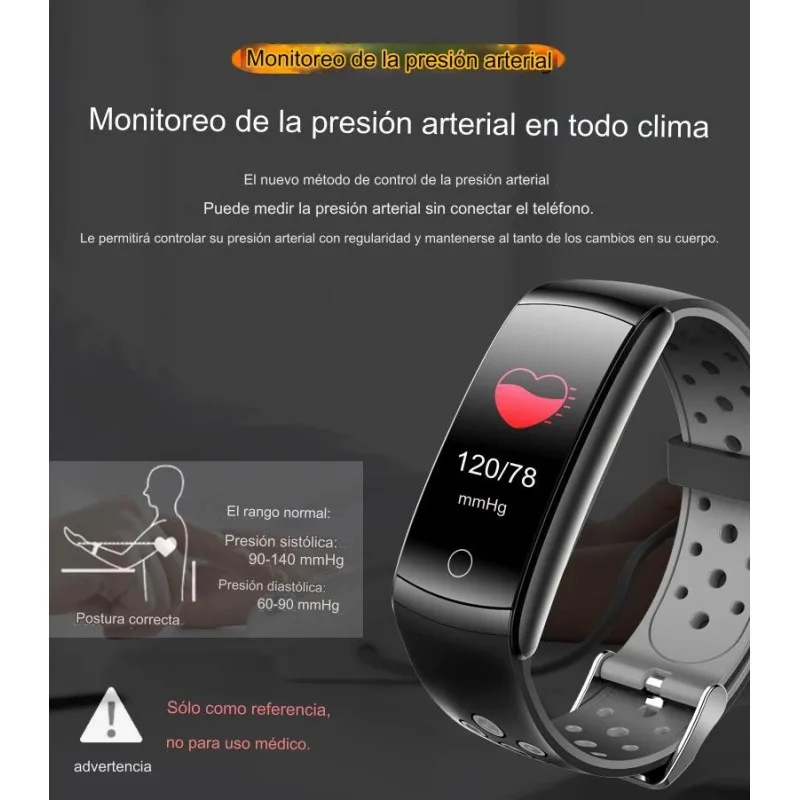 Pulsera Smart Watch Q8LM - Imagen 4