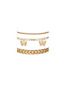 Pulsera tobillera de diamante ? mariposa - Image 3