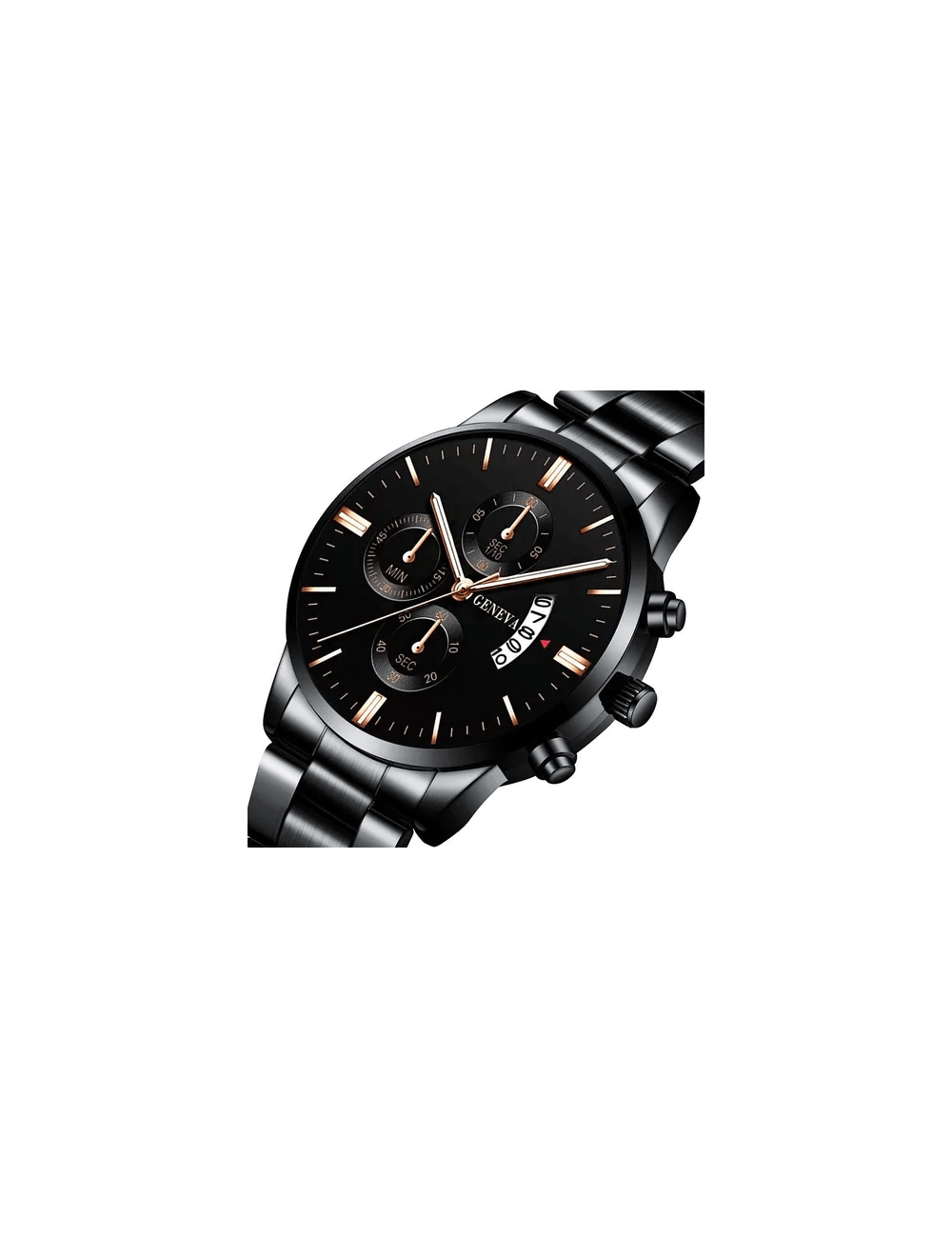 Reloj del pulsera de cuarzo clásico para hombres