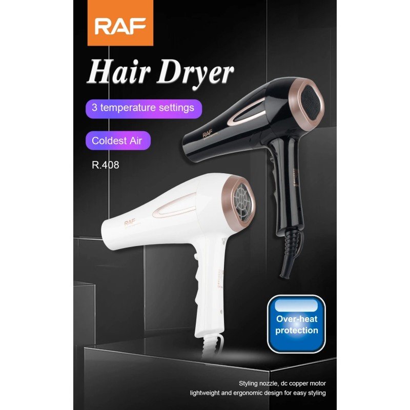 Secador de cabello iónico con 3 configuraciones - Imagen 3