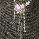 Collar de lujo para mujeres ,plateado - Image 5