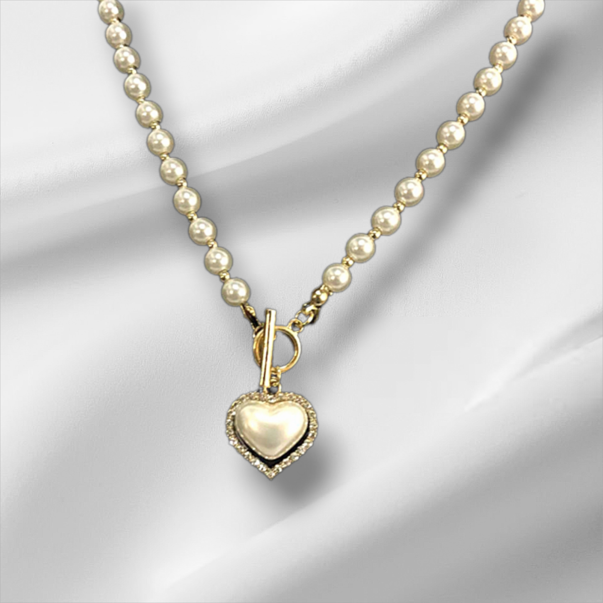Collar con colgante de corazón para mujer - Image 4