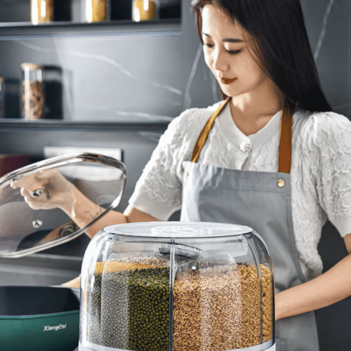 Dispensador de arroz o granos