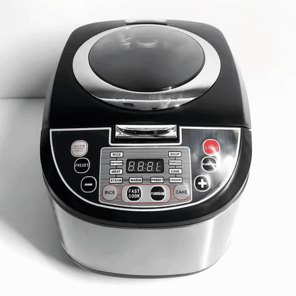 olla arrocera 5L Ecuador — olla eléctrica 5 litros 900W antiadherente con vaporera MYSTOREC
