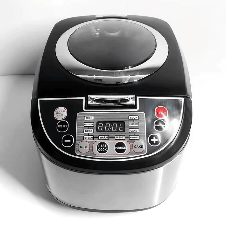 olla arrocera 5L Ecuador — olla eléctrica 5 litros 900W antiadherente con vaporera MYSTOREC