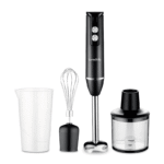 Batidora de mano LumaBella 500W — eje acero inoxidable y diseño anti‑salpicaduras Ecuador MYSTOREC