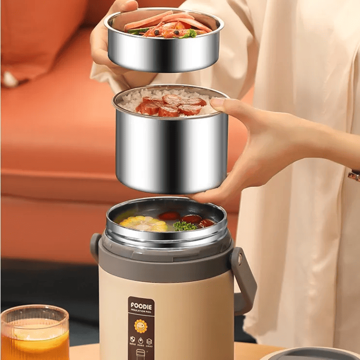 Fiambreras con calefacción eléctrica ,táper | lonchera - Imagen 3