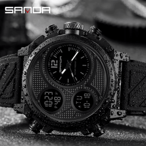 Reloj Deportivo SANDA LED 100m - Image 2