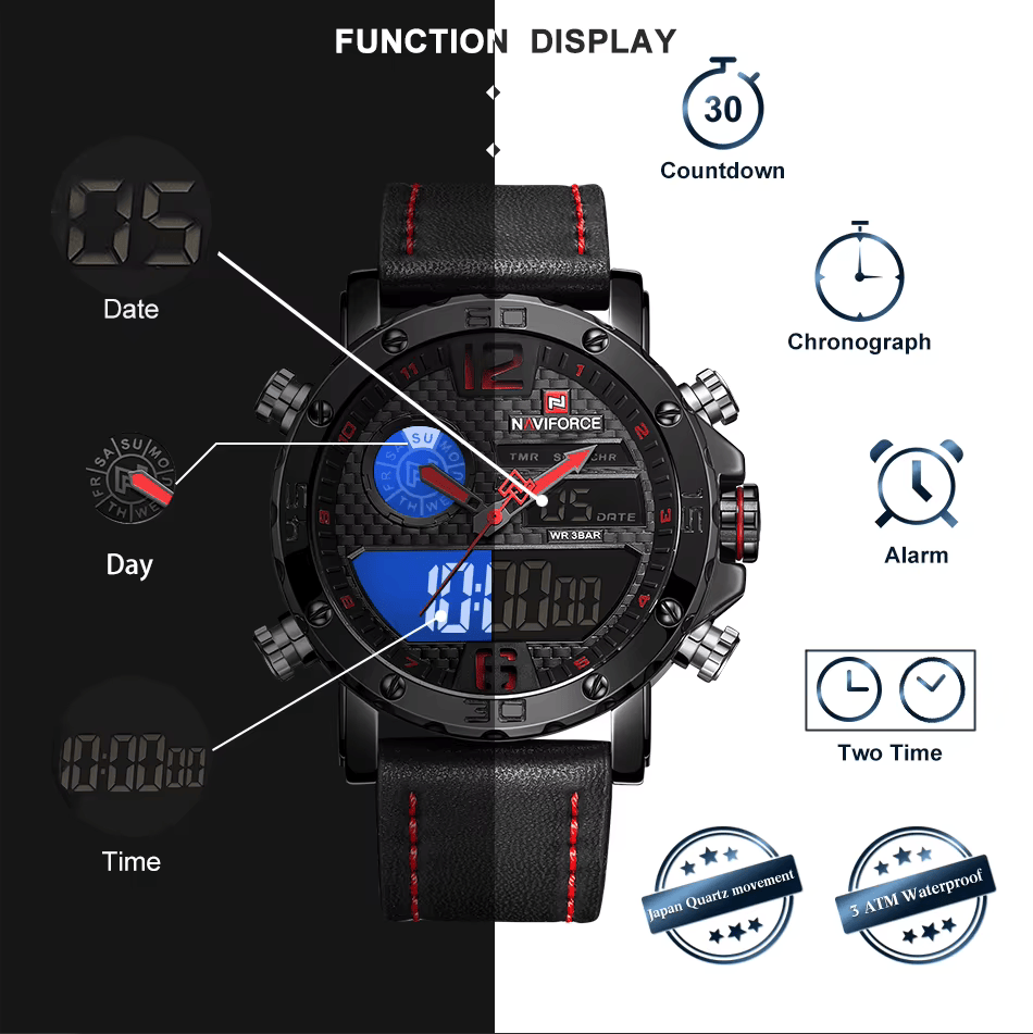 Reloj de Lujo NAVIFORCE para Hombres - Imagen 6
