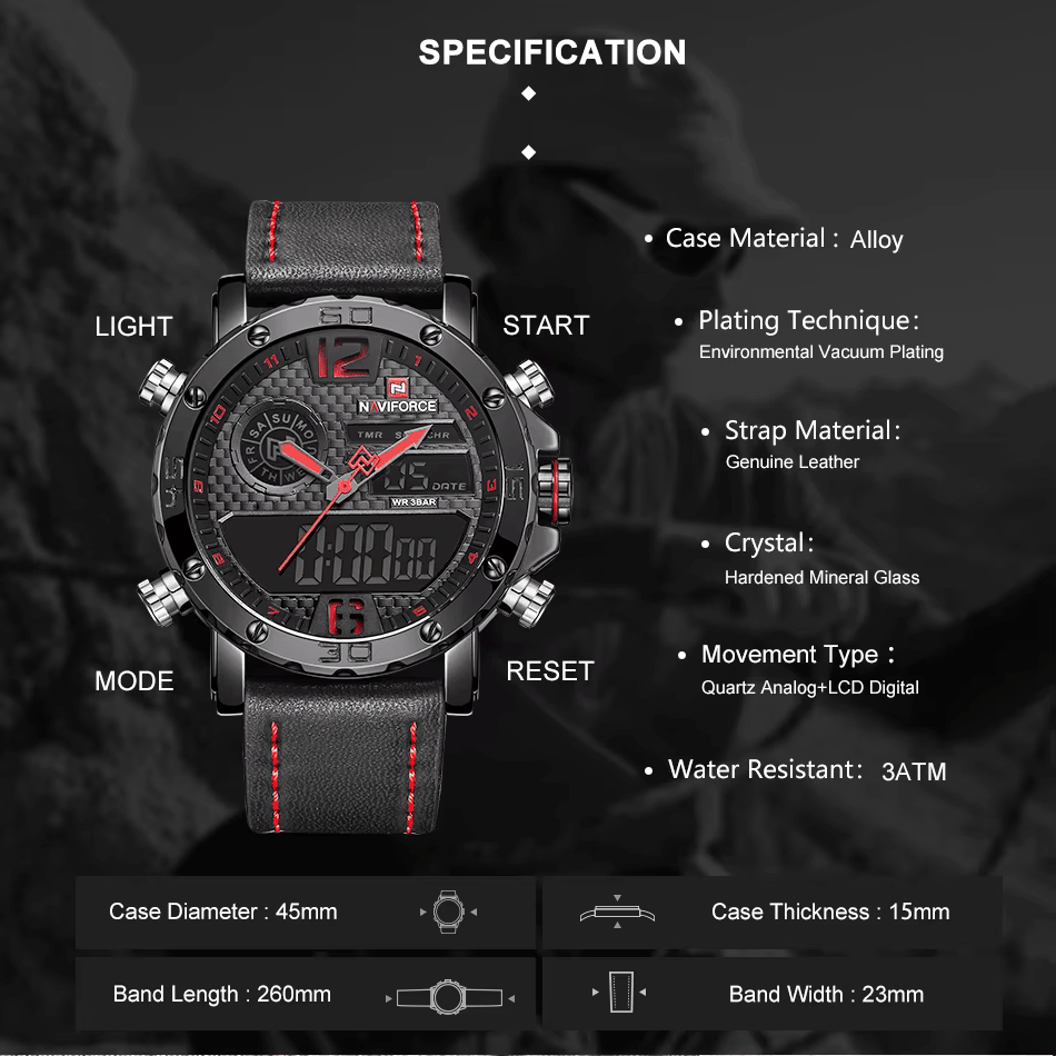 Reloj de Lujo NAVIFORCE para Hombres - Imagen 5