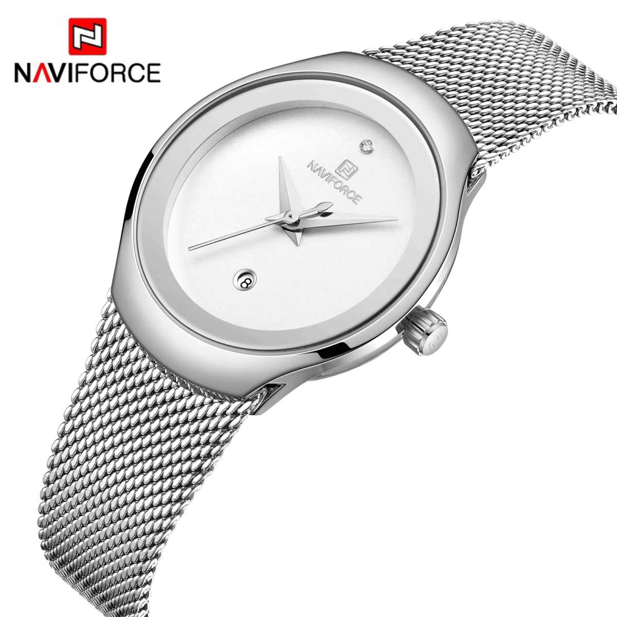 Reloj para damas con Correa de Malla | NAVIFORCE - Image 3