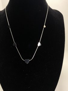 Collar de disco de corazón de oro bohemio - Image 2