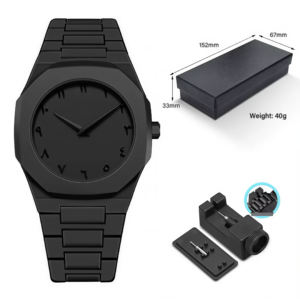 Reloj arabe Ultraligero - Negro - Image 3