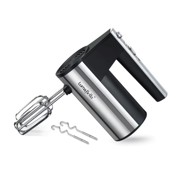 MYSTOREC tienda online 52 mini batidora electrica Lumabella Ecuador — batidora compacta 250W 5 velocidades tazón acero inoxidable MYSTOREC