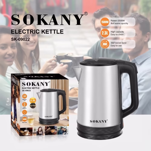 Hervidor Eléctrico 2.3 L / 1500 W | Sokany