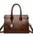 MYSTOREC tienda online 38 Bolso Patchwork Geométrico Mujer Ecuador — bolso satchel trapecio cosido a mano 32cm MYSTOREC